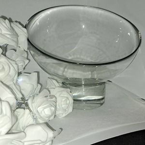 RARE-FABULOUS "THE SPHERE" Tiffany & Co Piero Sartogo 11in Bowl & Stand